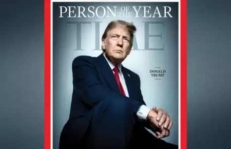 Time nombra a Trump como persona del ao.