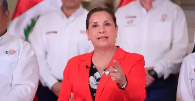 Dina Boluarte aclara que su operacin fue por temas de salud.