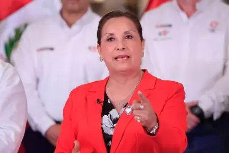 Dina Boluarte aclara que su operacin fue por temas de salud.