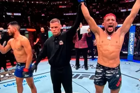 Daniel 'Soncora' venci a Adrin Yez en la UFC.