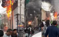 Incendio en La Victoria: Fuego afecta almacn de transporte, generando explosiones y alarma entre vecinos