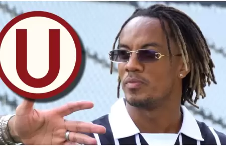 André Carrillo felicita a la 'U' por pasar de ronda en la Copa Libertadores.