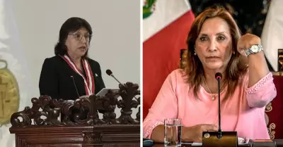 Delia Espinoza sobre investigacin a Dina Boluarte