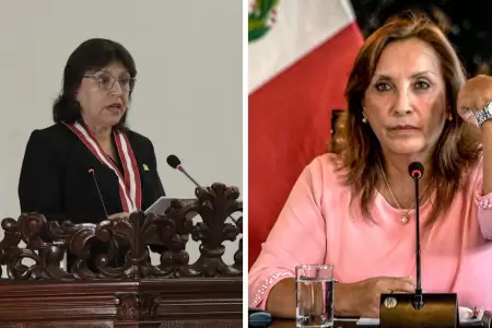 Delia Espinoza sobre investigacin a Dina Boluarte