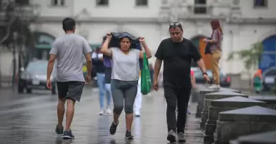 Se registrarn ms lluvias en Lima? Esto dice el Senamhi.