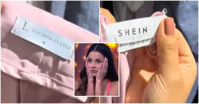 Luciana Fuster es acusada de vender ropa de Shein