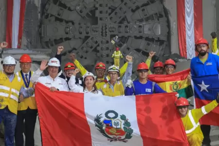 Tuneladora Delia llega a Parque Murllo