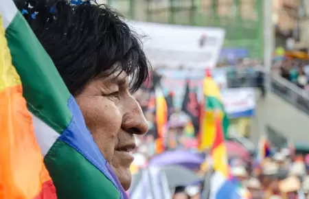 Evo Morales.