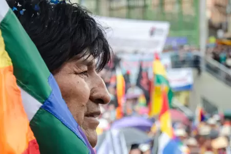 Evo Morales.