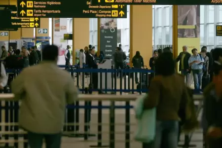 Aeropuerto Jorge Chvez.