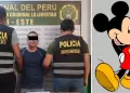 El colmo! PNP detiene a sujeto que imitaba voz de 'Mickey Mouse' para cometer sus delitos