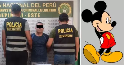 Sujeto imitaba la voz de Mickey Mouse para cometer sus delitos.