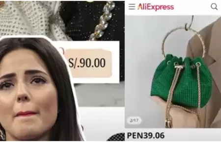 Luciana Fuster vende prendas y accesorios de Aliexpress