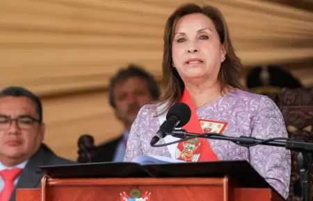 Dina Boluarte anuncia que intensificar lucha contra el narcotrfico.