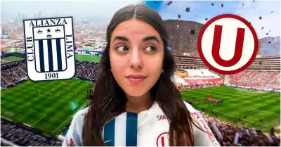 Youtuber uruguaya recorre estadios de Universitario y Alianza