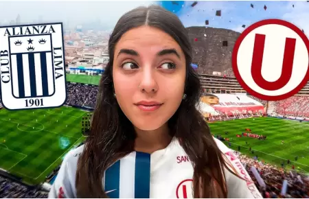 Youtuber uruguaya recorre estadios de Universitario y Alianza