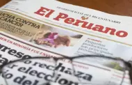 "Fe de erratas": El Peruano corrige errores en la publicacin de la Ley n. 32195