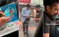 Graba a su esposo cambiando figuritas de Mario Bros y causa furor: "Mejor que coleccionar deudas"