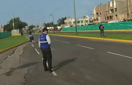 Tramo de Av. Colonial es reabierto tras 5 aos de cierre.