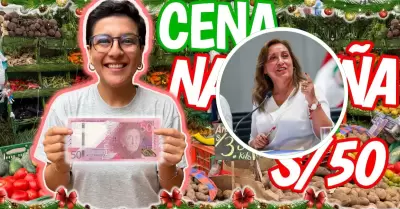 Cena Navidea con 50 soles - Ariana Bolo Arce