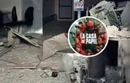 Al estilo 'La Casa de Papel': Cmaras captaron atentado contra banco cercano a la Plaza de Armas de Trujillo