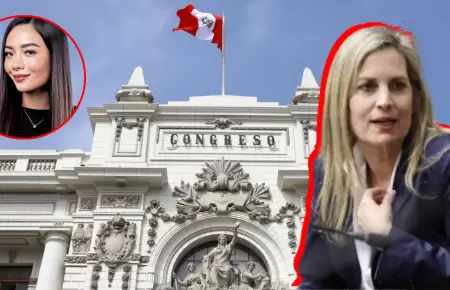 Maricarmen Alva niega red de prostitucin en el Congreso.