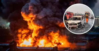 Explosin de camin cisterna dej ms de siete fallecidos.