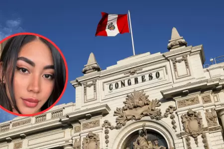 Secretaria sin titulo ni bachiller labora en el Congreso.