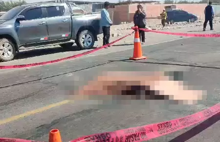 Atropellan a motociclista en va Costanera, en Tacna.