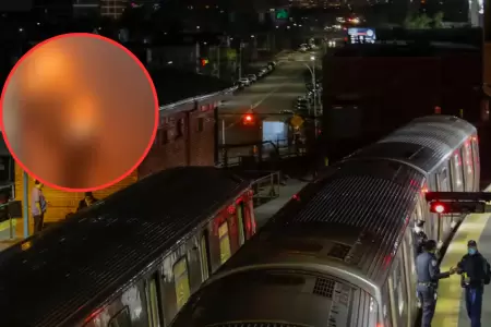 Le prenden fuego a mujer al interior del metro.