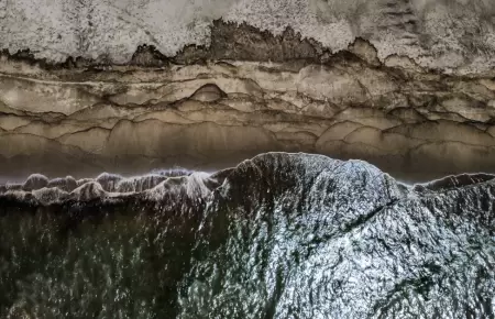 Fotografa de la playa Las Capullanas.