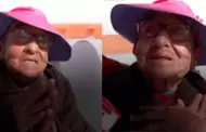 "Gracias a Dios": Abuelita se emociona tras recibir canasta de Navidad de Exitosa y San Jorge