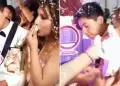 Novia es HUMILLADA el da de su boda: Su 'amiga' le lanz un TORTAZO en la cara frente al novio