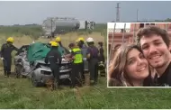 Trgico accidente navideo: Pareja pierde la vida al chocar con camin mientras viajaba a celebrar Navidad