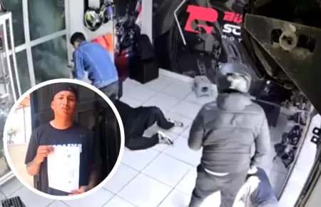 Joven sufre el robo de su moto por delincuentes armados.