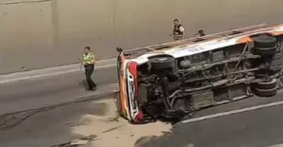 Accidente en Puente Piedra.