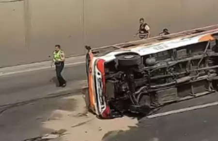 Accidente en Puente Piedra.