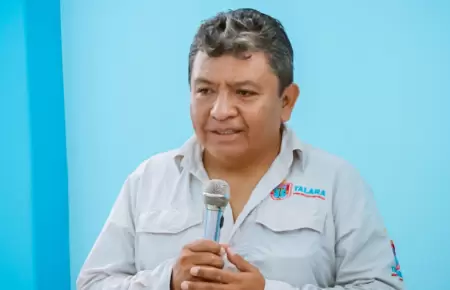 Alcalde de Talara, Sigifredo Juan Zrate Vite.