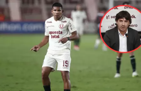 Edison Flores y Jean Ferrari.