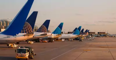 Hallan cuerpo sin vida en llanta de la aerolnea United Airlines.