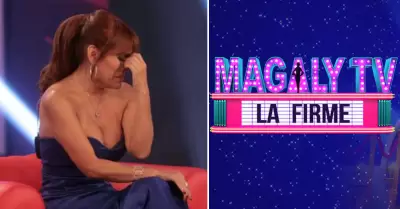 Magaly Medina se va del pas.