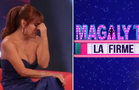 Magaly Medina se va del pas.