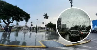 Senamhi advierte lluvias en la costa.