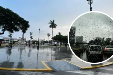 Senamhi advierte lluvias en la costa.