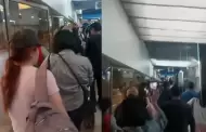 Caos en el Metropolitano: Reportan colapso del servicio en la Estacin Central