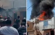 Callao: Incendio de gran magnitud se registra nuevamente en el asentamiento humano Puerto Nuevo