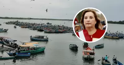 Piden que Dina Boluarte apoye a los pescadores afectados por el oleaje anmalo.