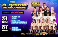 Celebra la llegada del Ao Nuevo 2025 con grandes conciertos en Lima Norte, Lima Sur y Arequipa