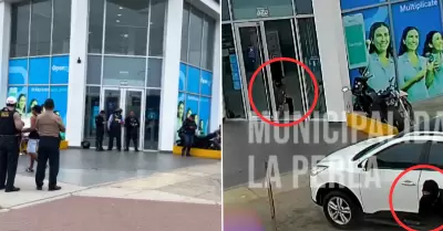 Asalto en banco del Callao.