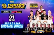 Fiestn de Ao Nuevo 2025! Pamela Franco, Armona 10 y ms en gran concierto de Karibea en Lima Sur